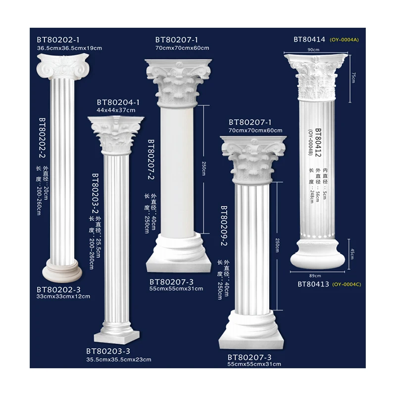 PU Roman column gold pedestals decorative columns decorative pedestals roman pillars column decorating for wedding