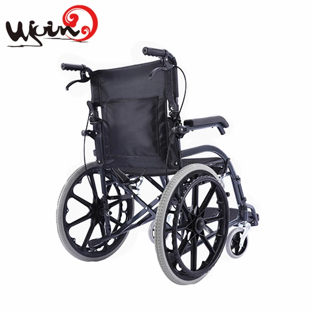 UJOIN 2022 new product cheaepest 20 inch wheel carbnon steel foldable lightweight detachable armrest wheelchair for sale