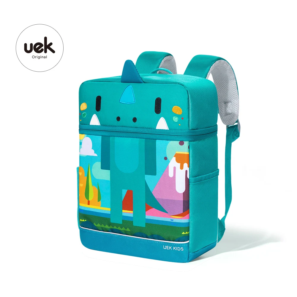 
2019 UEK Cute child Backpack Fashion boys School Bag Durable Animal School Backpack Manufacturer 