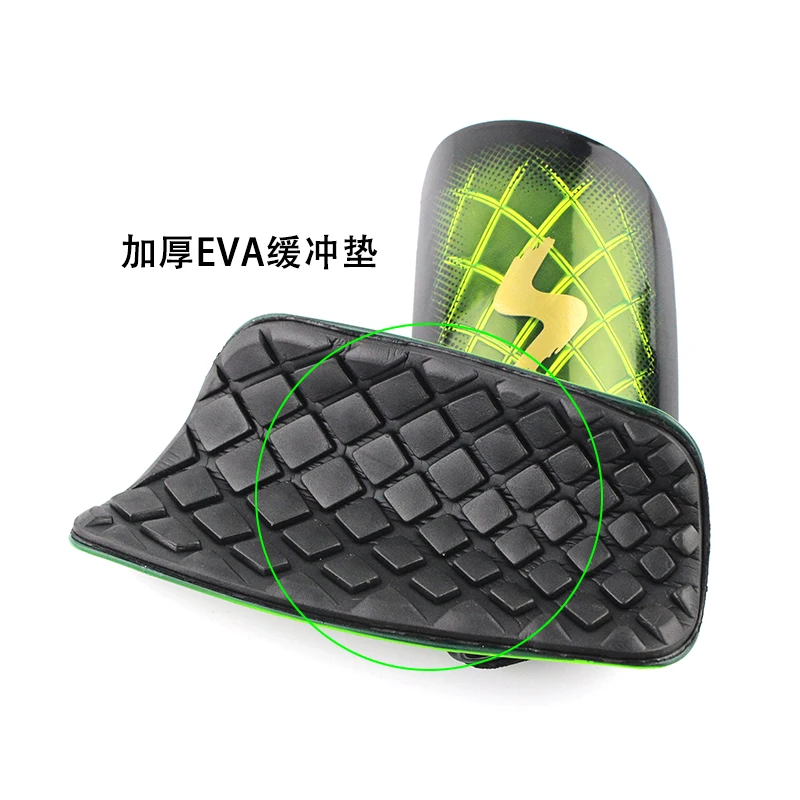 ks-7023#plastic pads Eva custom soccer football knee leg shin guard sleeve