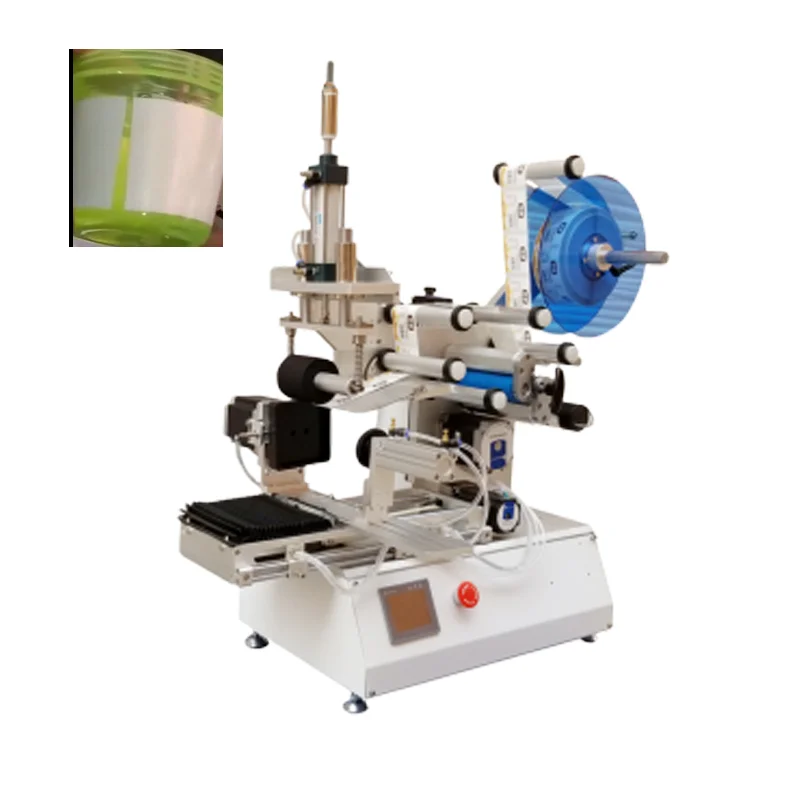 universal use small pet bottle labeling machine oval labeling machines labeler for square bottles multifunction new design 2022