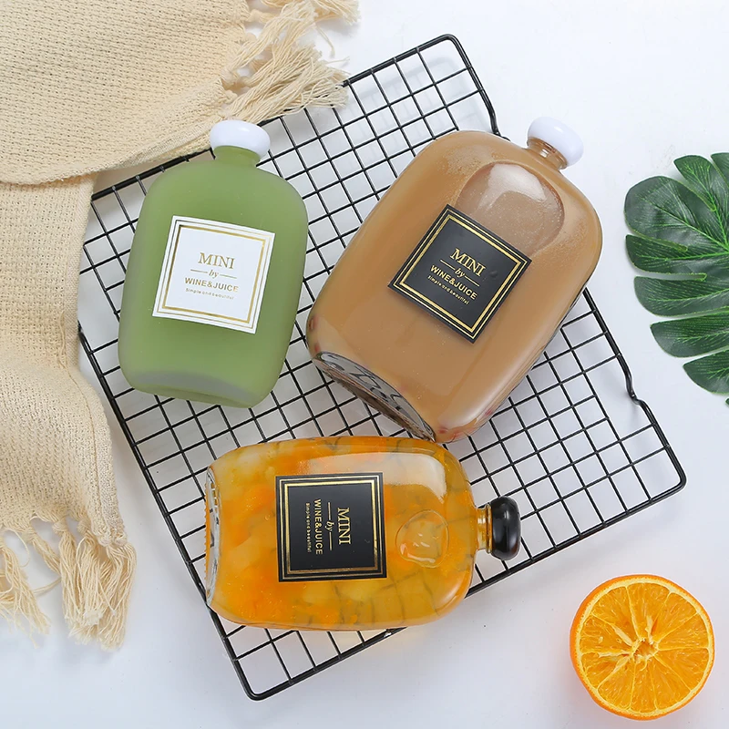 
Factory Made Juice Bottle Labels Vodka Glass Bottle Glass Bottle 250 Ml Beverage 