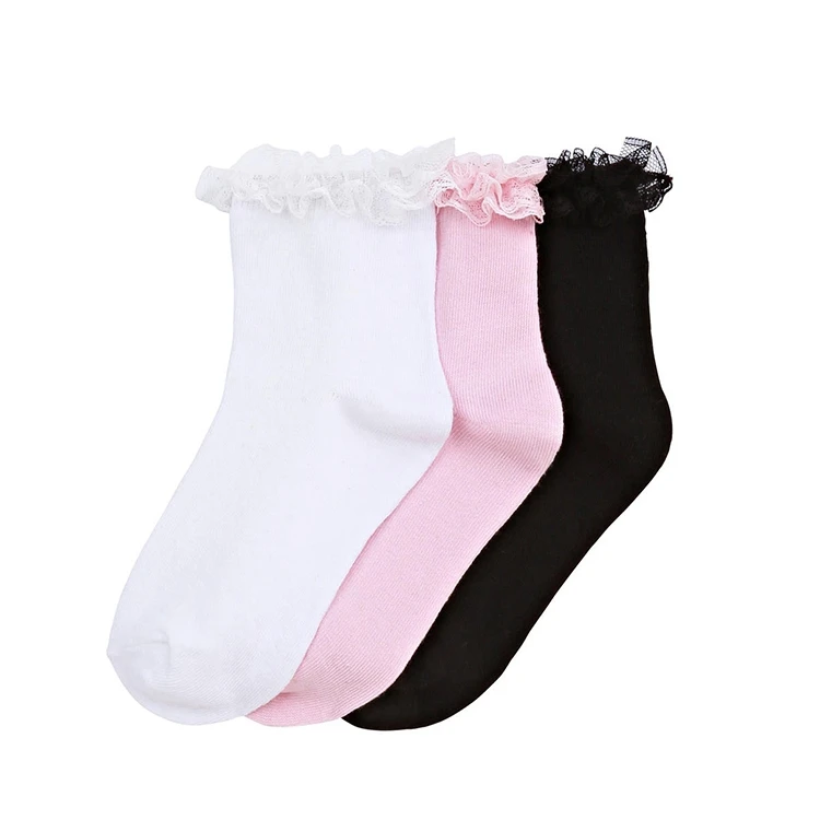 FY-N1279 girl socks ruffle socks girls socks