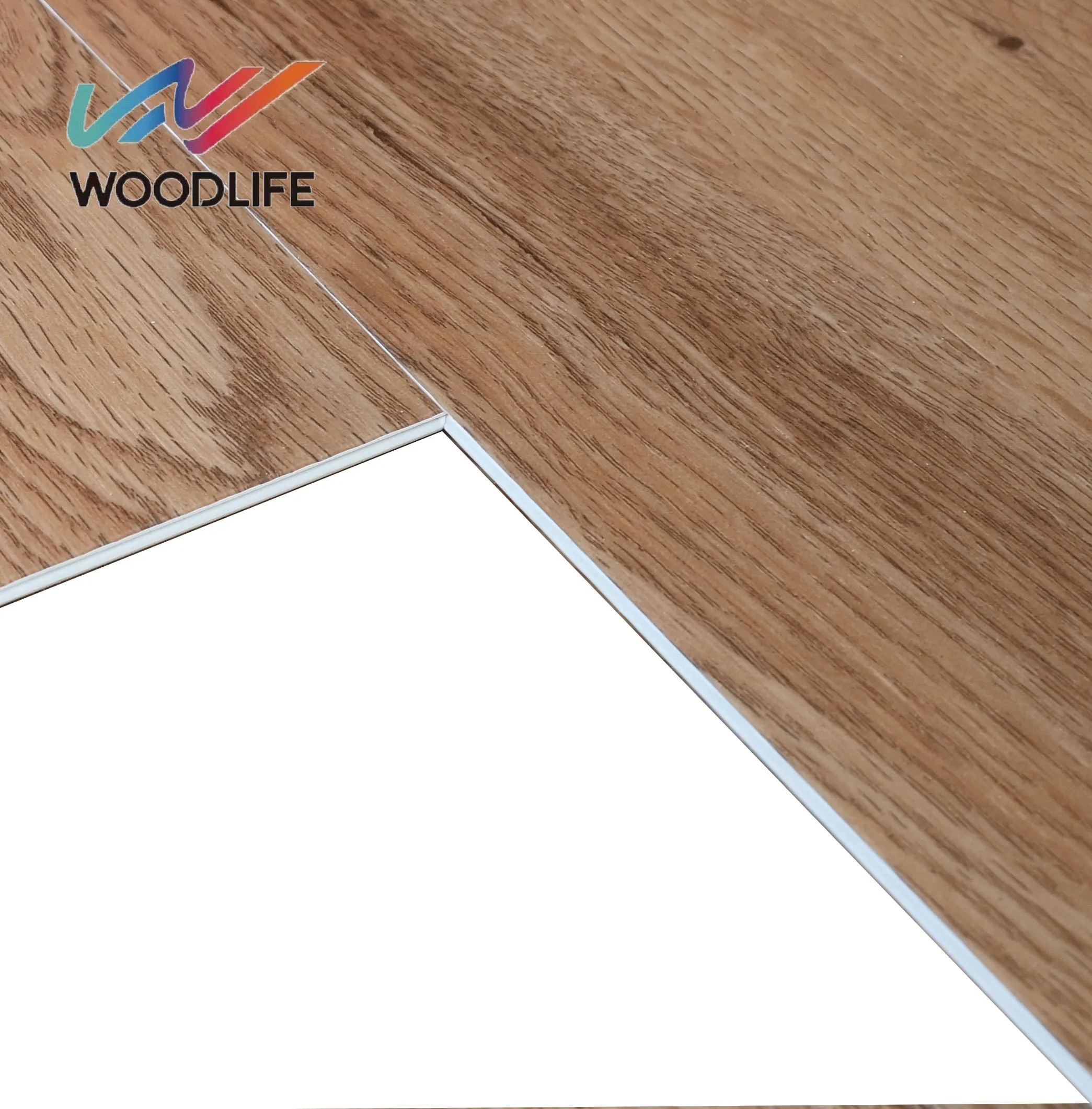 Environmentally friendly wood waterproof adhesive flooring SPC stone plastic flooring for household use