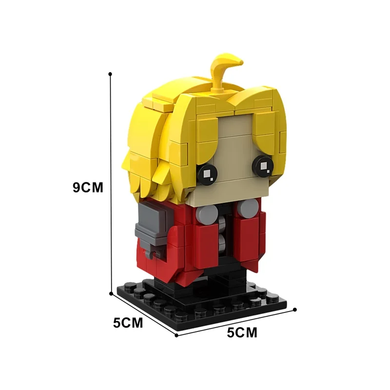 GoldMoc Brickheadz Model Bricks toys MOC-162364 Mini Figures Puzzle Building Blocks Set