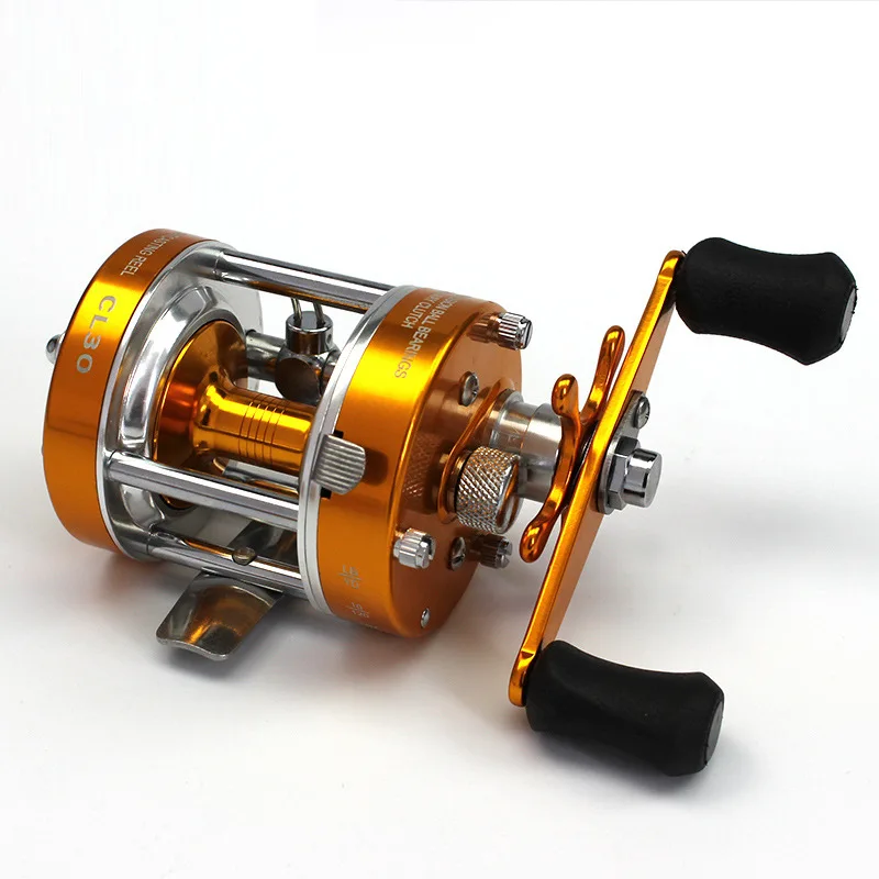 Jetshark High Speed Trolling Reel Durable Drum Reel Saltwater Boat Ocean River Fishing Trolling Reel