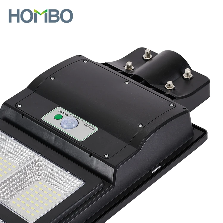 Профессиональный поставщик HOMBO перезаряжаемый интегрированный ABS наружный 120 200 300 Вт светодиодный солнечный уличный