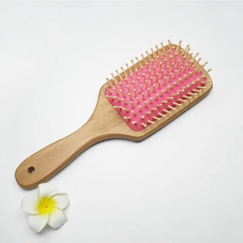 professional wholesale 2020 new square bamboo airbag head massage massage comb