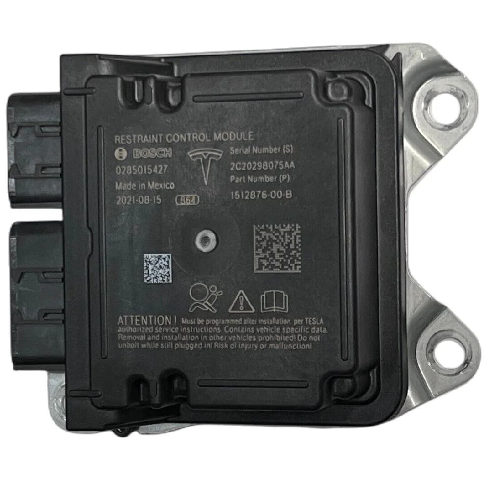 Restraint Diagnostic Computer Module SRS Control For TESLA Model 3/Y/S/X  19-21 1512876-00-B ORIGINAL