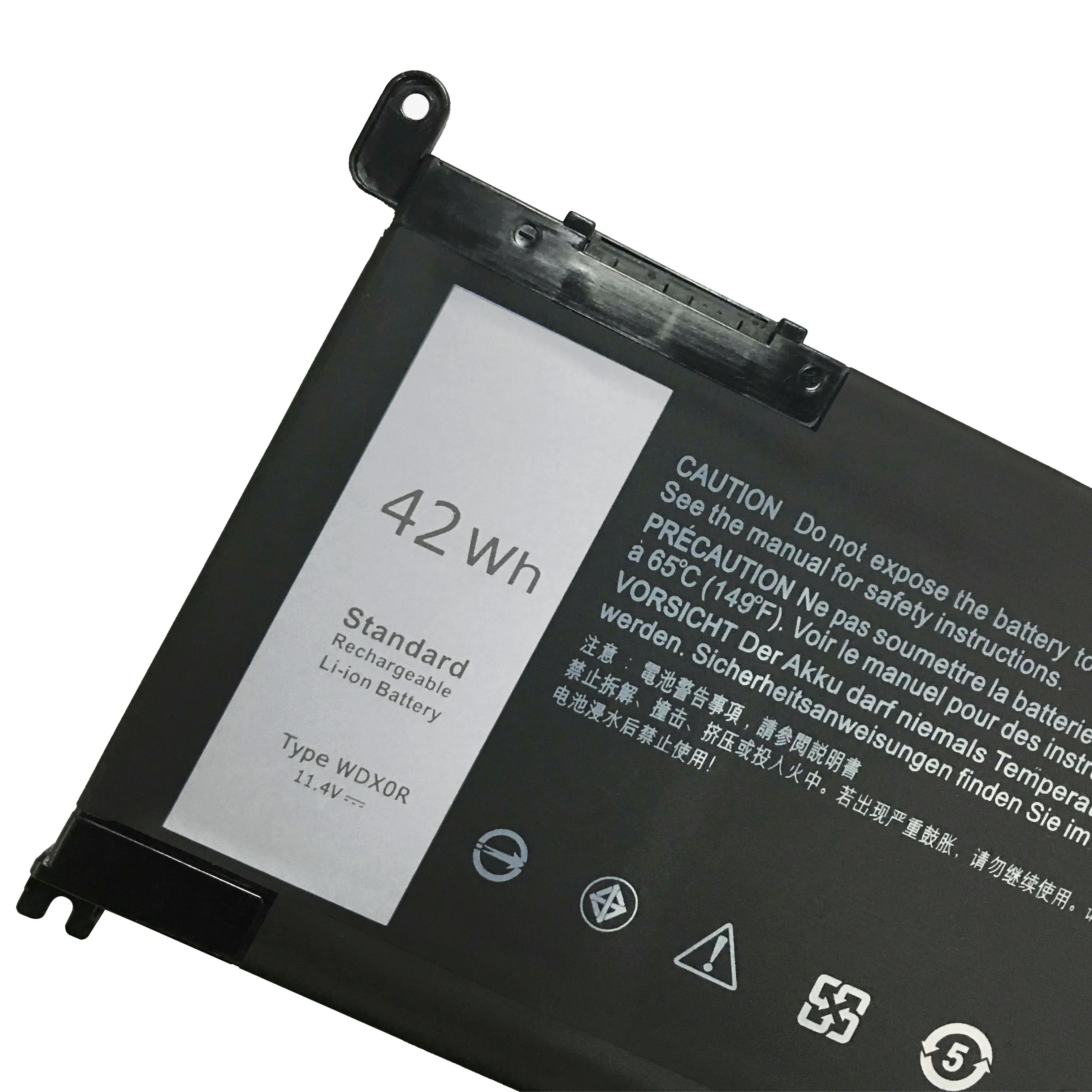  Новый аккумулятор WDX0R для ноутбука Dell Inspiron 13 14 15 7000 7368 7378 7460 7560 7570 7579