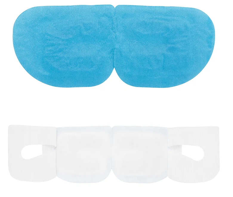 Private label gentle instant self heating disposable sleeping eye mask eye care