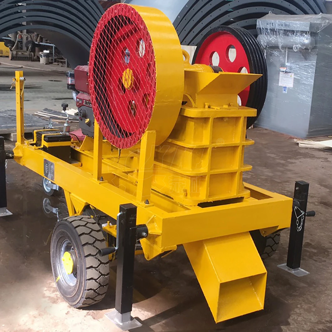 Portable mining Primary Rock Jaw Crusher Unit Stone Small Portable Mini Jaw Crusher price for sale
