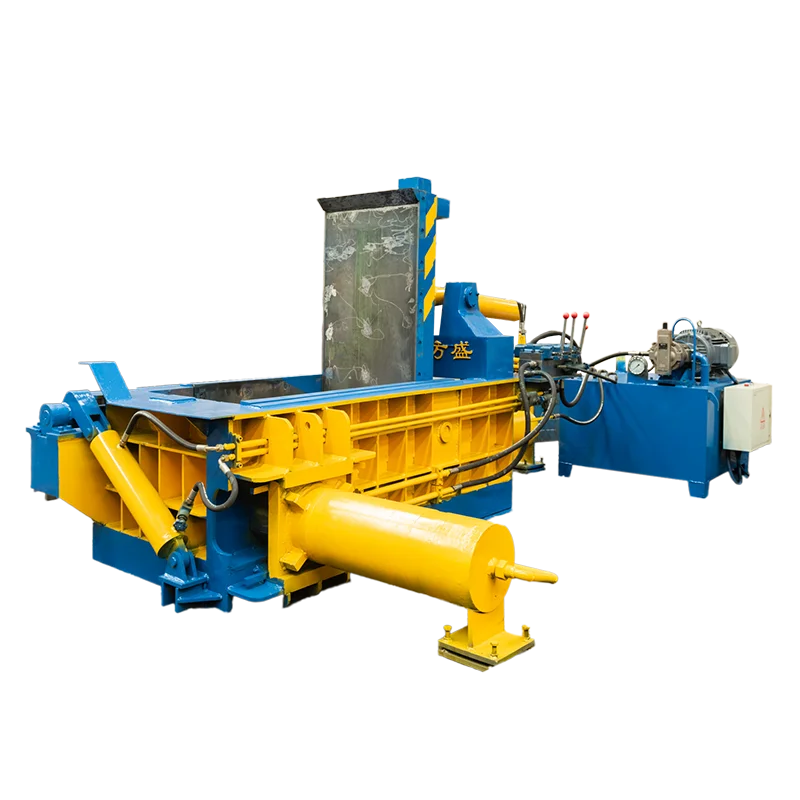 Y81F-100 automatic scrap metal horizontal baler