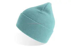 GRS Certificated Eco Friendly Environmental Sustainable Recycled Polyester Material Beanie Knitted winter hat