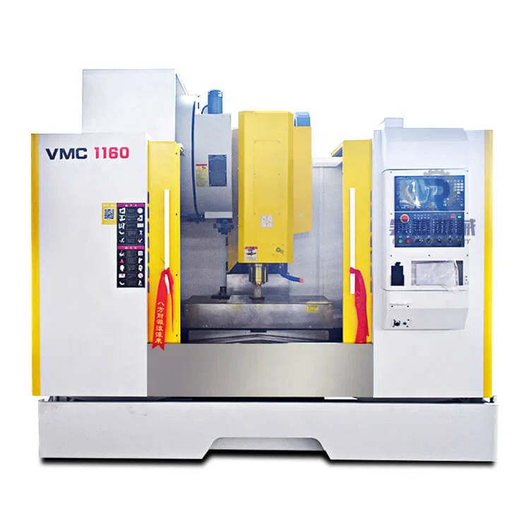 jinan factory  vmc1160 cnc milling machine 4axis  cnc vertical machine center