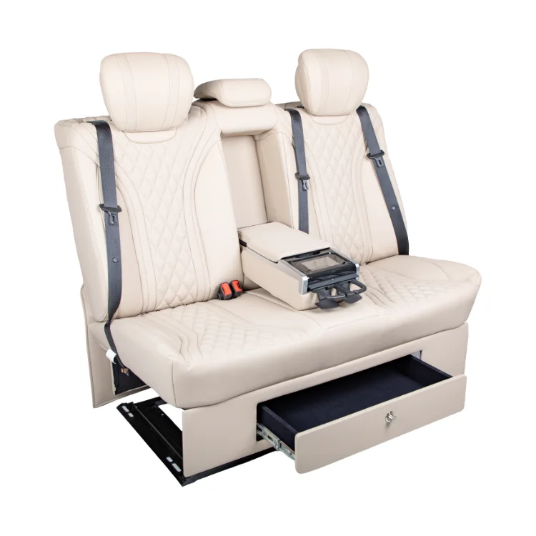 Senna Luxury Leather back Sofa Seating Interior Tuning MPV luxuriant van seat For Express