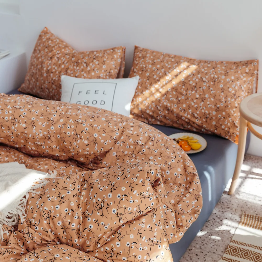 The new Five Star Hotel bedding set 100% cotton bed sheet set bed linen