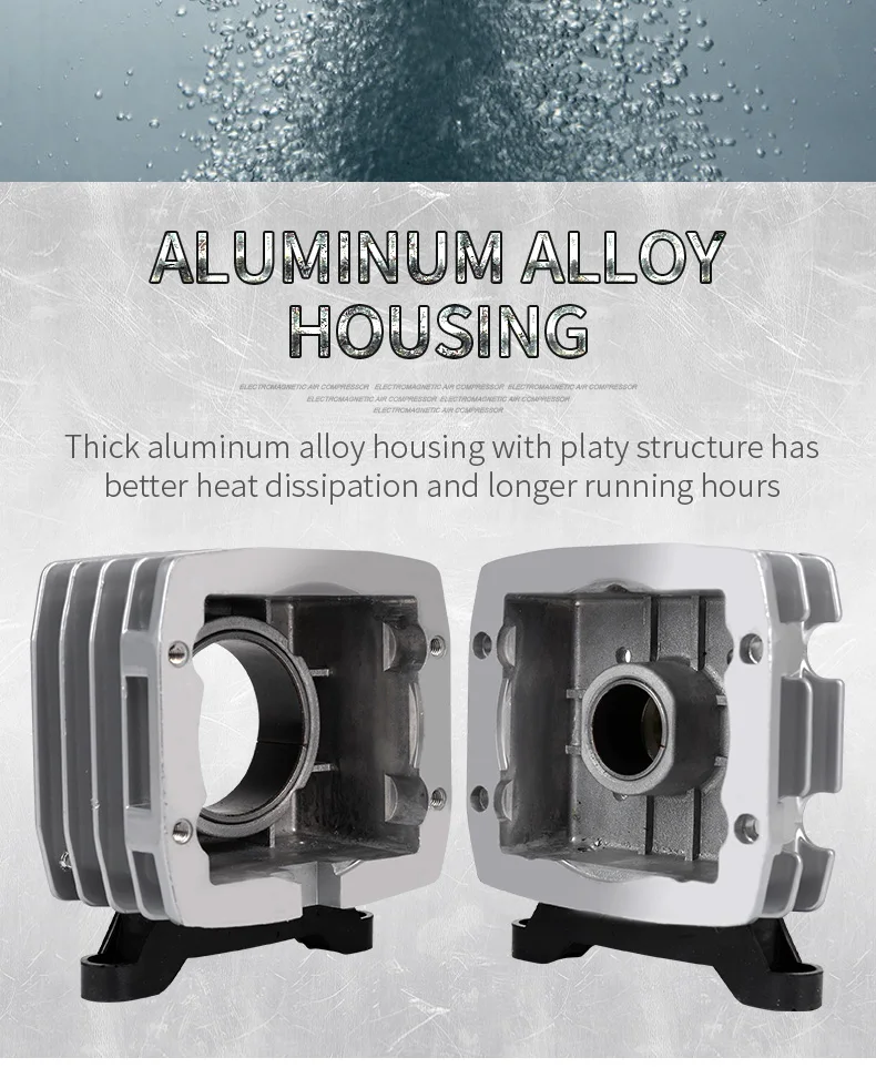 RESUN ACO-002 Electromagnetic air pump oxygen pump aerated oxygen for indoor fish tank