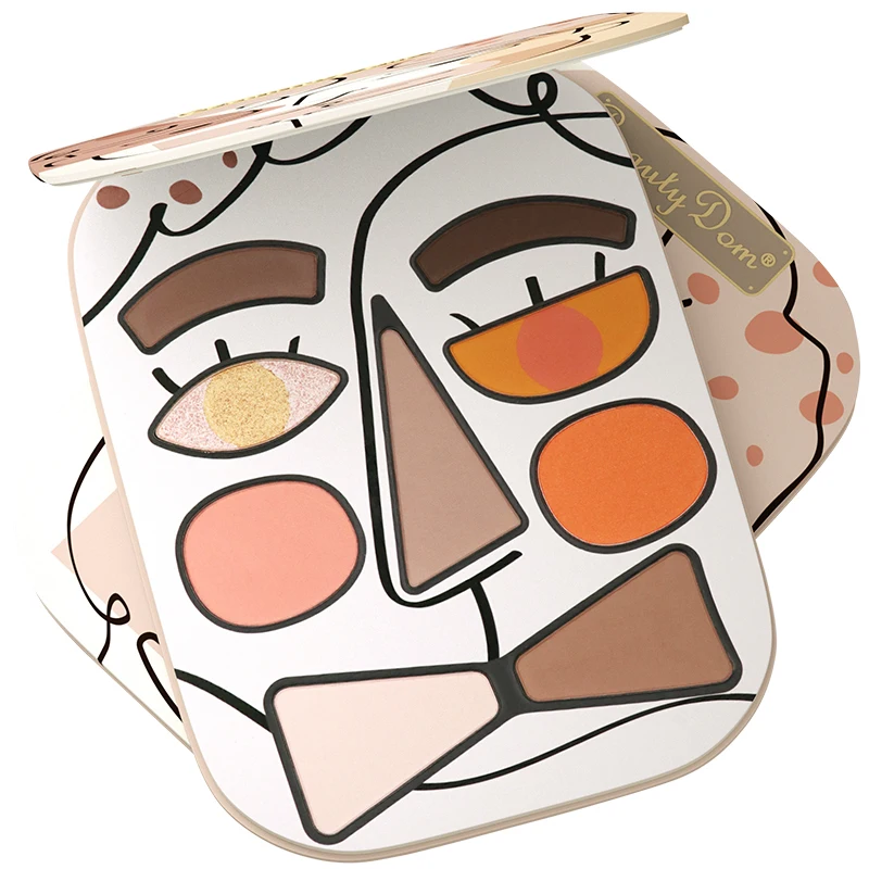 NEW Unique Fashion Combination Makeup Palette Eyebrow Powder Blush Powder Contour Bronzer Eyeshadow Palette