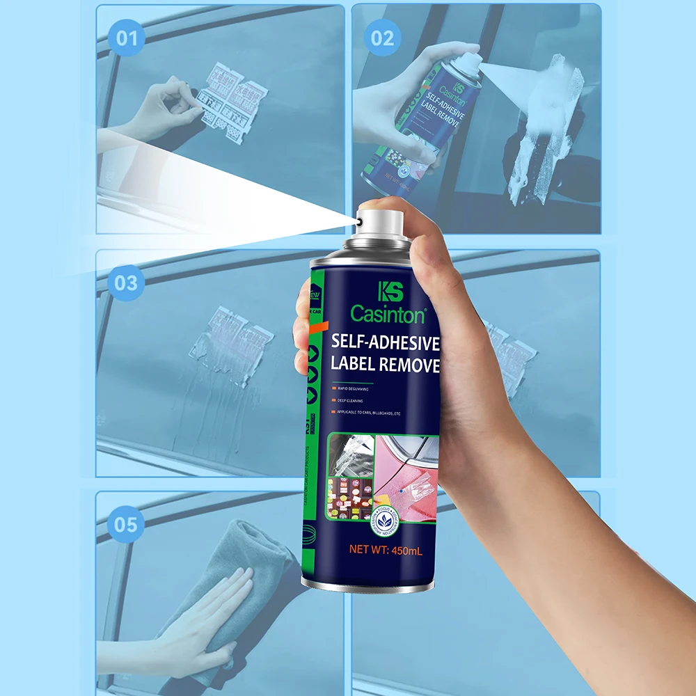Castsion Car Sticker Cleaner Car Cleaning Sprays Adhesive Remover OEM Sticker Remover