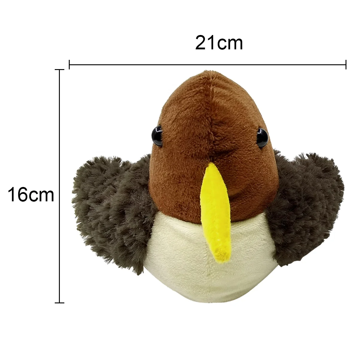 
Cat Plush Fluff Material Toy Funny Cut Jumping Bird with Mouse Sound Bouncing Ball Toy Interactive Pet Toys 