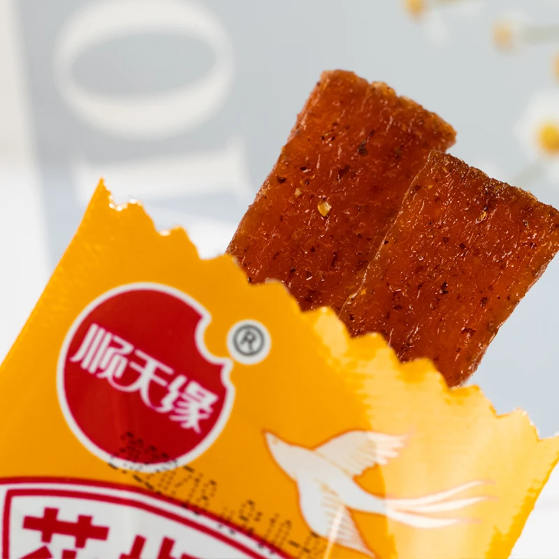 Wholesale Chinese snacks spicy strips healthy bean products spicy snack exotic food latiao