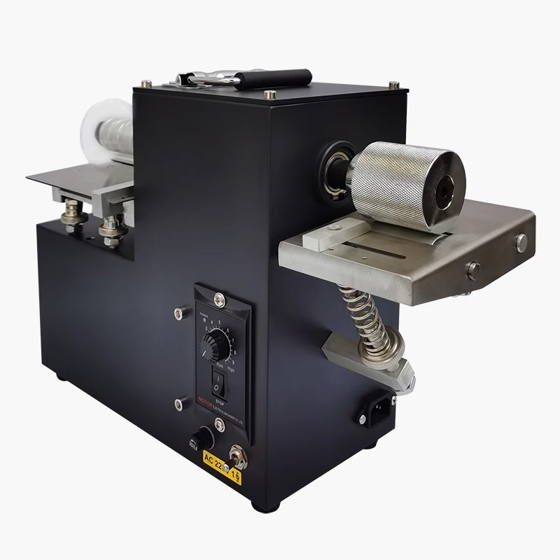 Factory Wholesale Small Leather Slitting Machine Desktop Automatic Feed Self Half Cutting Machine