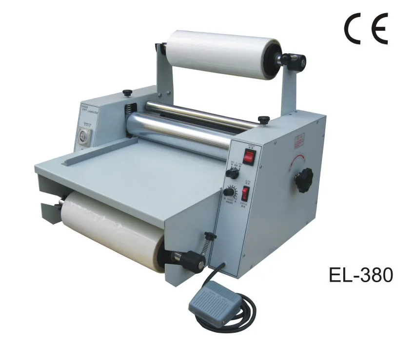 Hot sell double sides adjustable speed manual A2 A3 hot cold laminator laminating machine with good price
