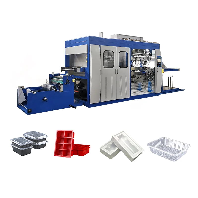 Hot Speed Vacuum Forming Machine To Make Plastic Food Container/Tray/Bowl Production Line