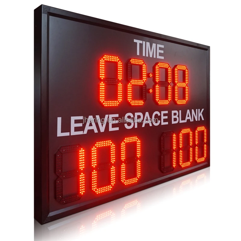 Jhering Factory Wholesale Low-Priced Smart Multisport Power Bank Lightweight Digital Scoreboard for Badminton Court Equipment