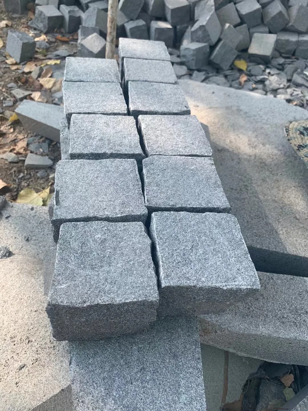 Grenite flooring paving cube driveway outdoor tiles cobblestones granite natural stone