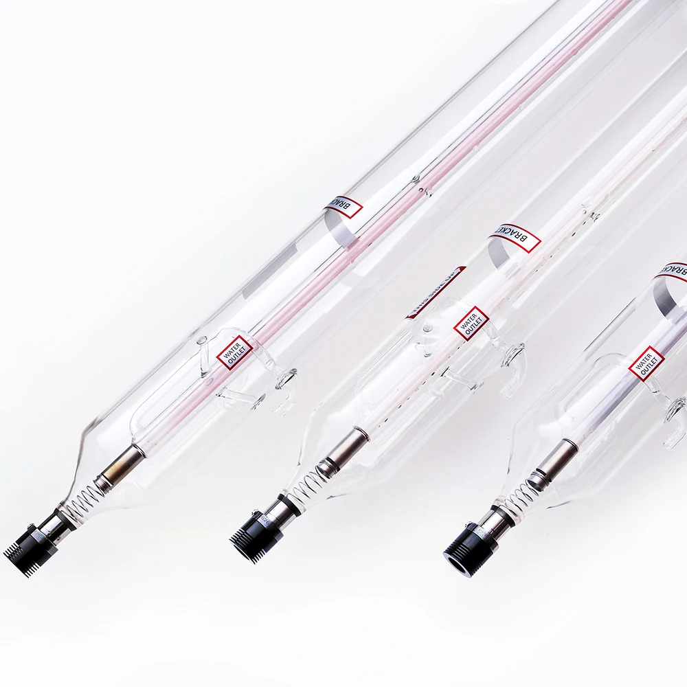 Laser Cutting Machine 1325 Replacement Parts Metal Head IIVI mirror lens Red light indicator 1850*90MM 150w laser tube price