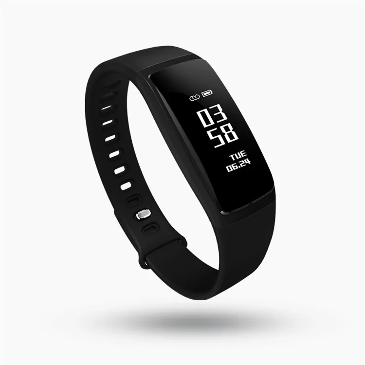 FITUP V07s Own Private Brand bluetooth 4.0 CE RoHS Blood Pressure Smart Bracelet Fitness Tracker Heart Rate Monitor