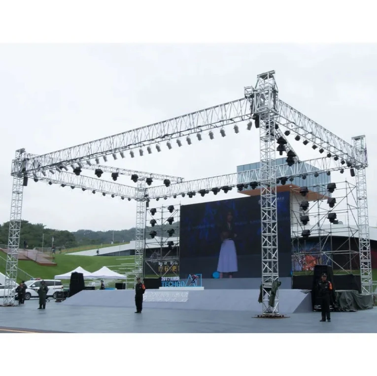 Global Truss F34 High Quality Aluminum Roof Truss Party Events Indoor/ Outdoor event truss for sale