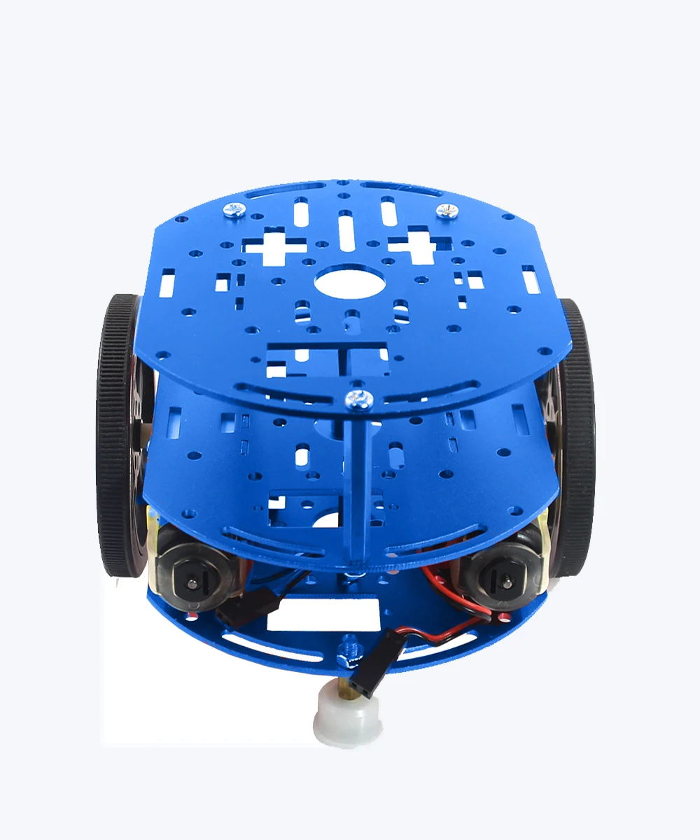 3 layers  DIY 2WD mini robot car chassis Education Robot kits