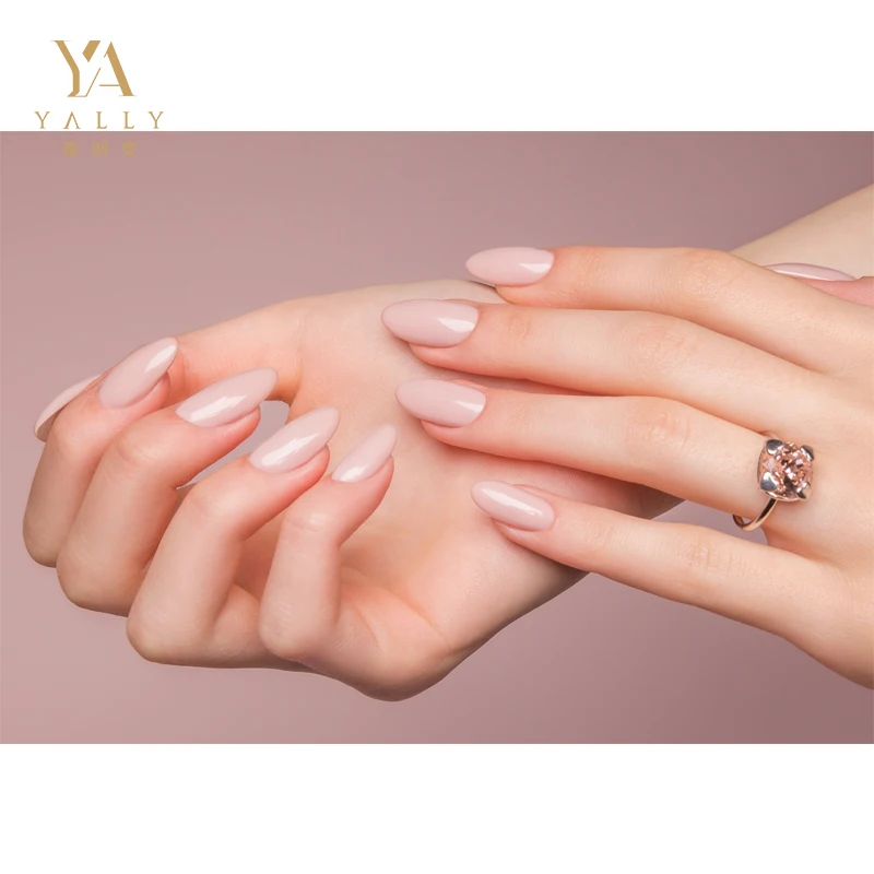 Soak Off 8pcs Gel Nail Polish Set Natural Nude Pink Colors LED Nail Gel Manicure Kit DIY Home Salon