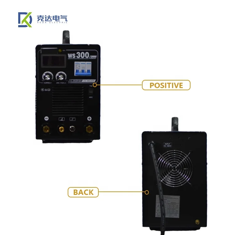 Riland WS 300A Industrial Grade Inverter DC Argon Arc Welding Machine Dual Purpose TIG for TIG Welders