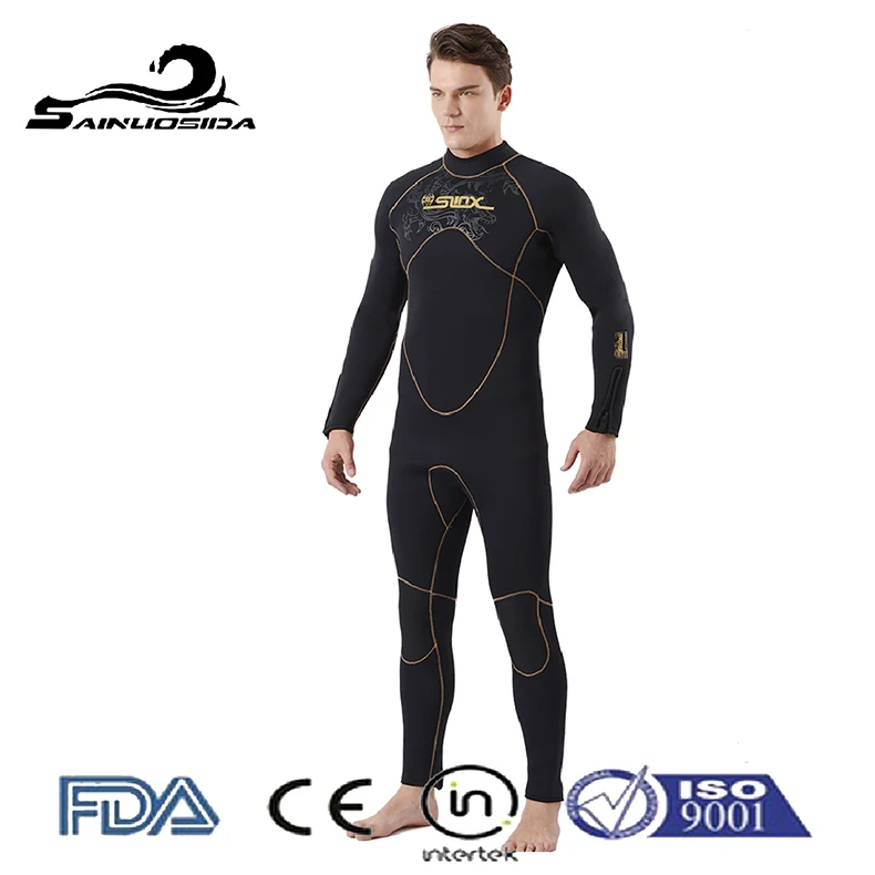 W1003 2020 New OEM support  warm sunscreen 5MM neoprene triathlon diving suit