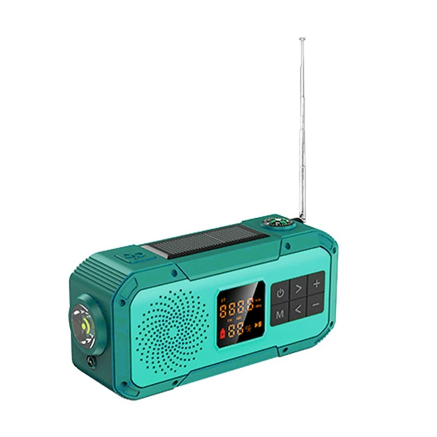 Home Emergency Essentials radio solar multi bt speakers waterproof outdoor Transistor Navigation Other Radio