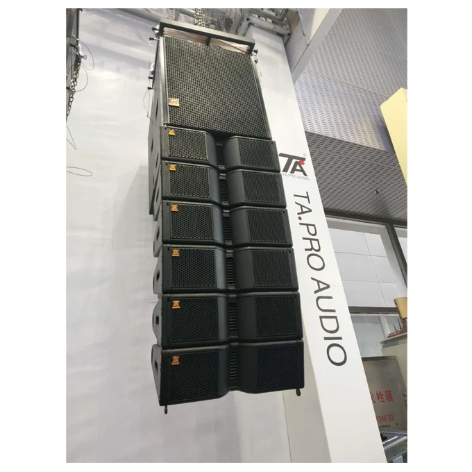 2 Way  Dual 5 Mini Line Array and 15 Inch Subwoofer Line array system