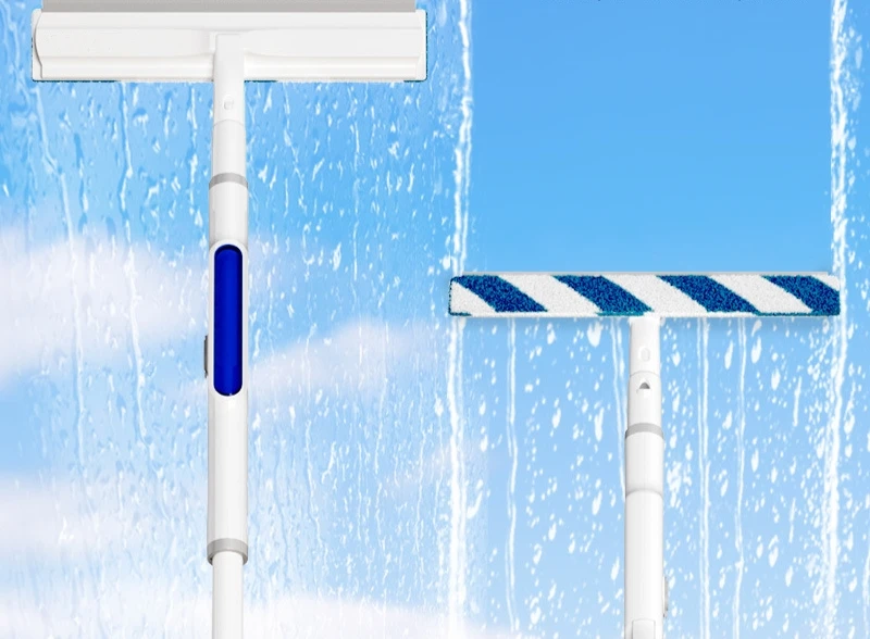 Professional Window Squeegee - Multi-Use Window Cleaner Tool - Window Washing Kit for Shower Glass Door, Car Windshield