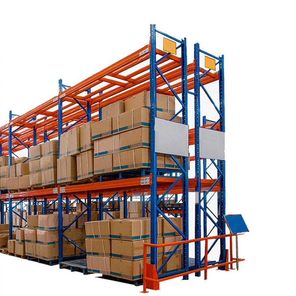Heavy duty metal stacking storage shelf 1000kg/2000kg/3000kg per layer industrial pallet rack