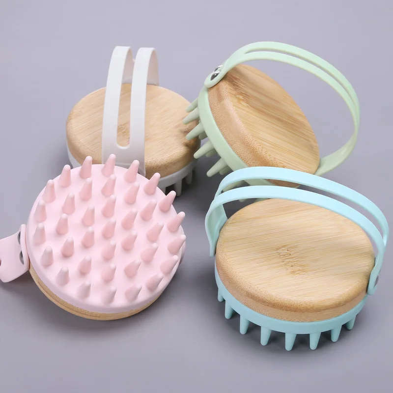  Новые идеи щетки для тела Loofah губка ванны силиконовые сухого отшелушивания и очистки