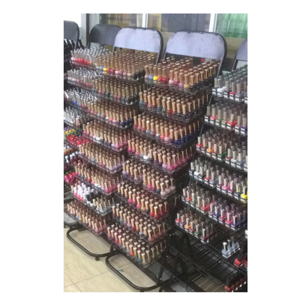 gel opi nail polish bottle  wall  display rack stand cabinet