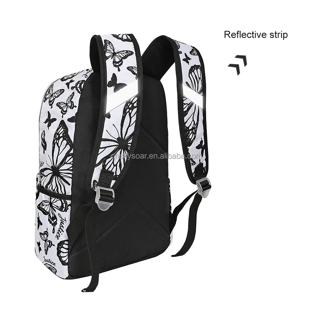 Wholesale High Quality Polyester Simple Teen School Backpack Casual College School Laptop Rucksack Travel Daypack for Girls