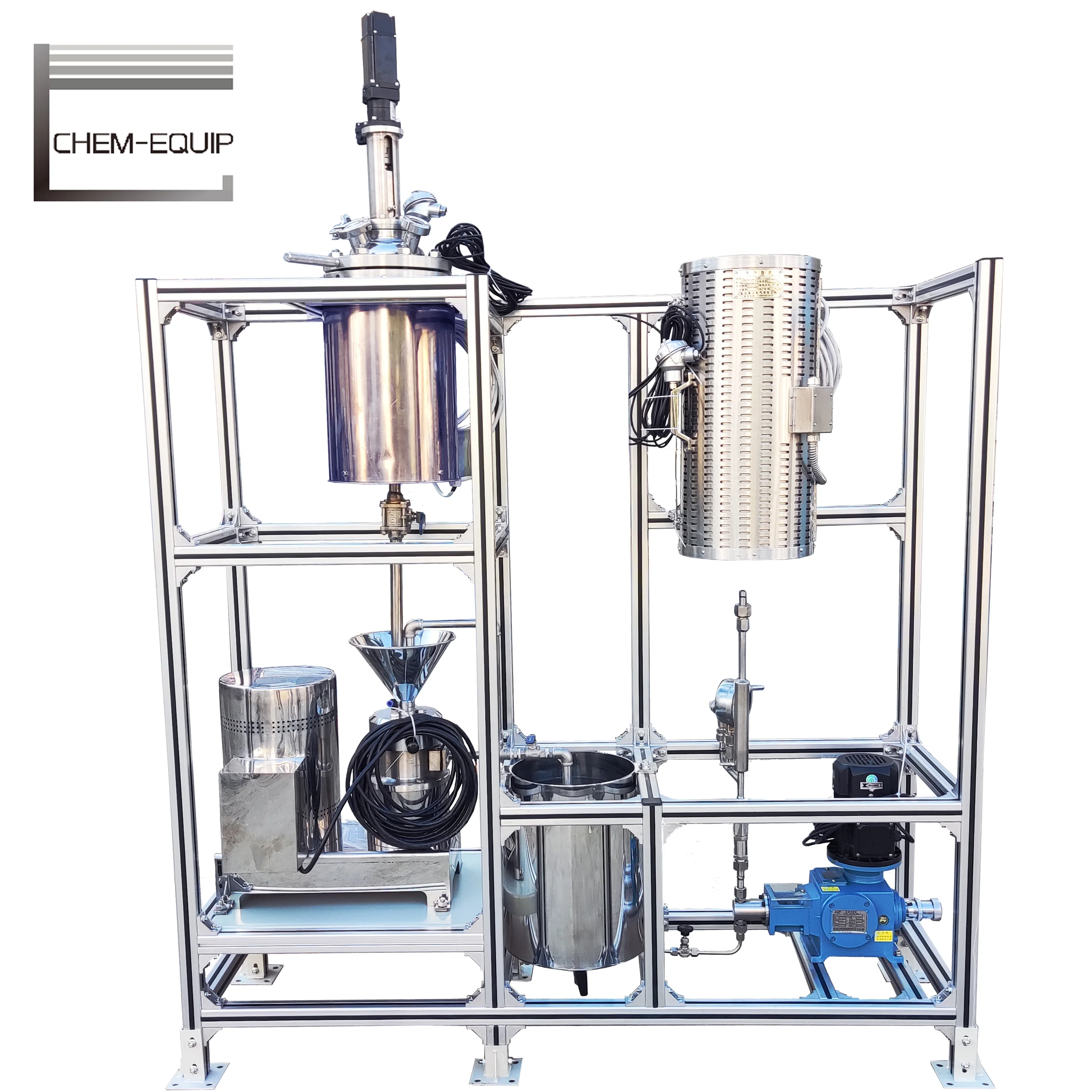 Biowaste tubular reactor/tubular catalytic reactor/tubular gas phase reactor hydrogenation