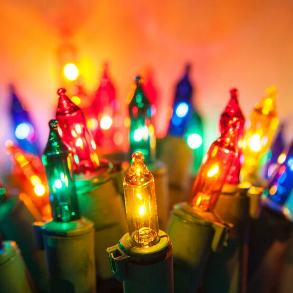 Outdoor Decor Connectable Fairy String Lights M5 Mini 8 Functions 3aa Small Battery Operated Led Light