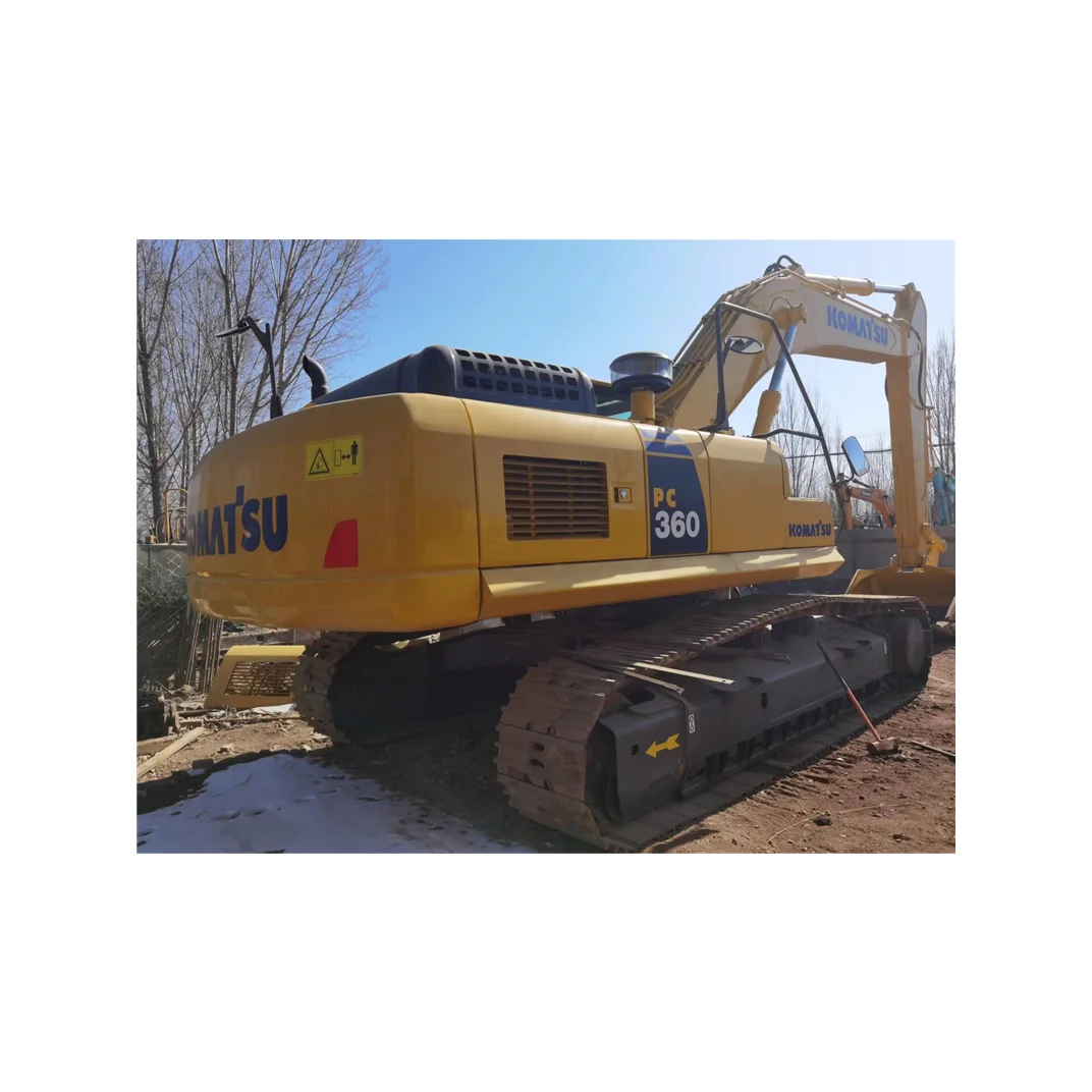 36 ton used well maintained Japanese excavator Komatsu PC360-7 with high iperating efficiency for cheap sale