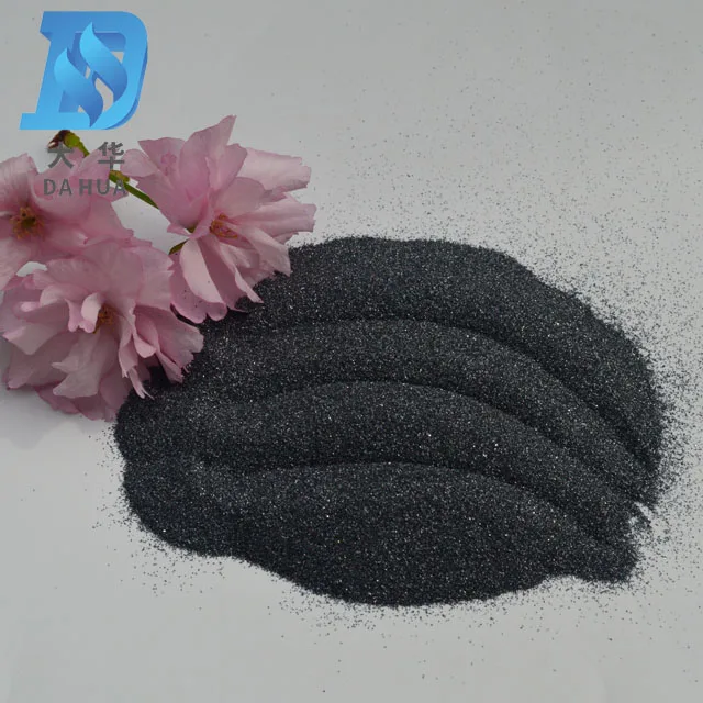 Factory Supply 98.5% Sic Powder Black Silicon Carbide Emery Abrasive Carborundum Grit For Polishing And Grinding