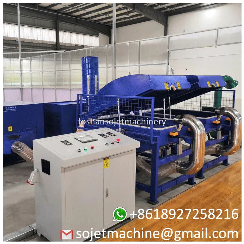 China factory automatic pillow making machine for cushions filling machine high production line for all fiber types